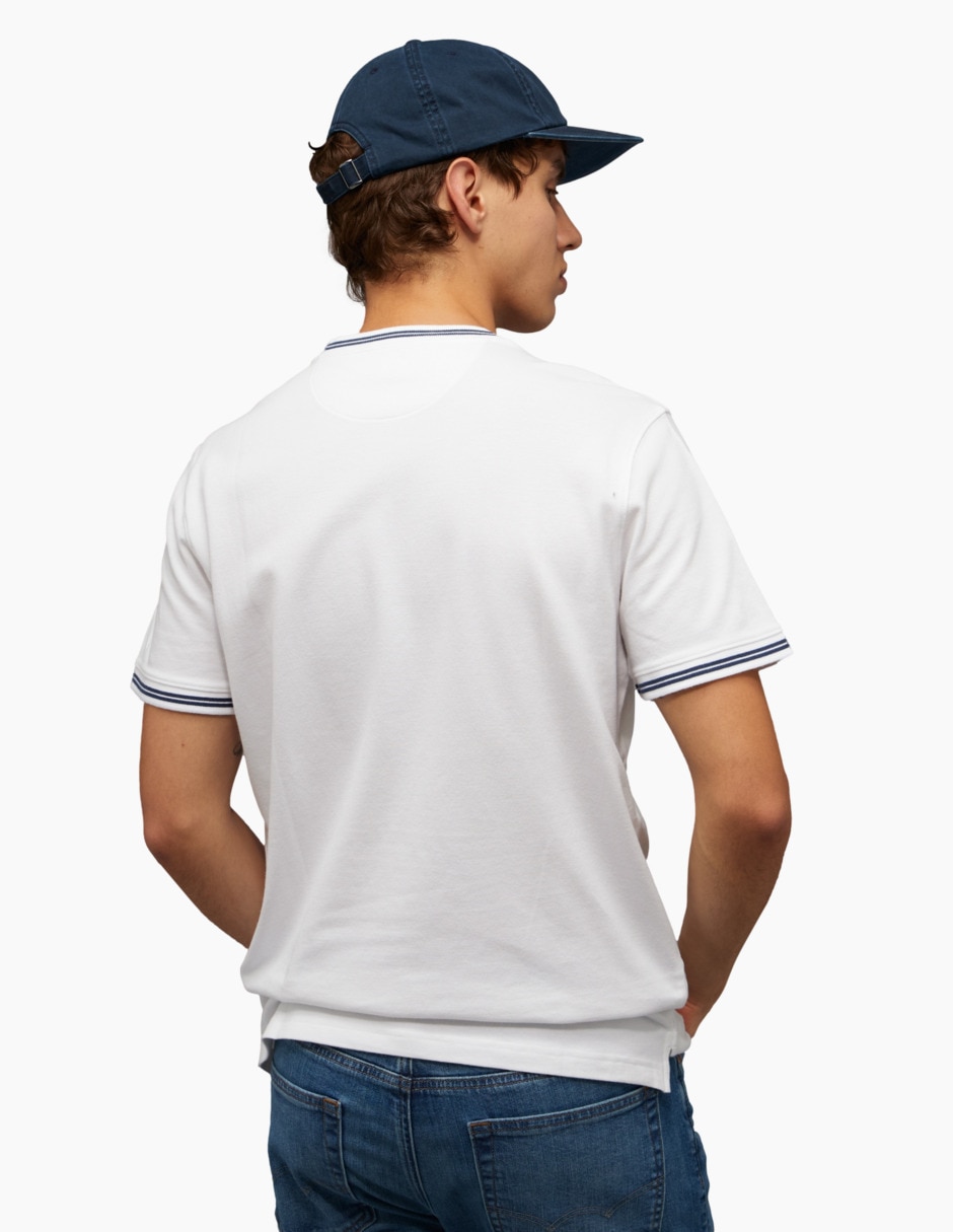 Playera cuello redondo para hombre 4