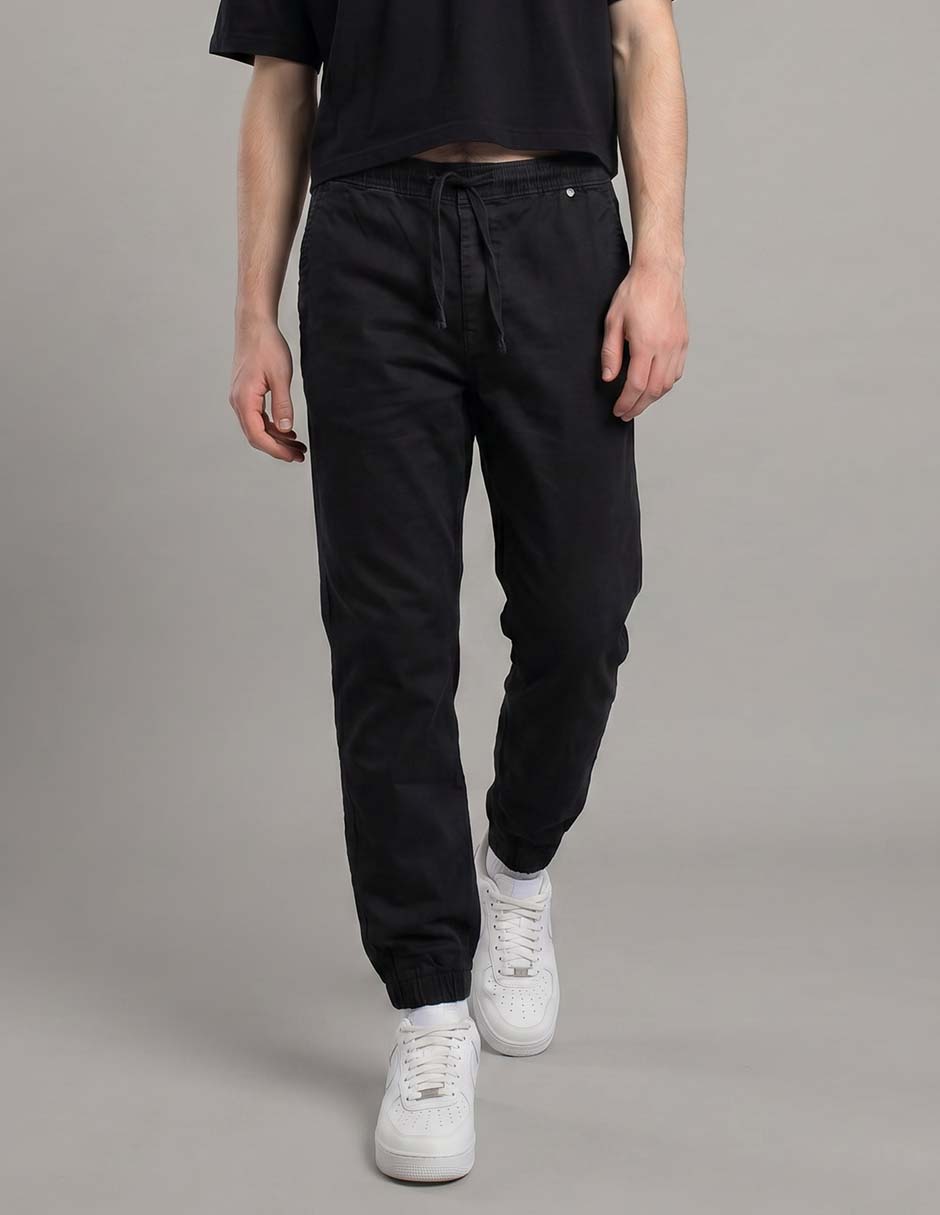 Pantalón casual jogger slim de algodón para hombre 1
