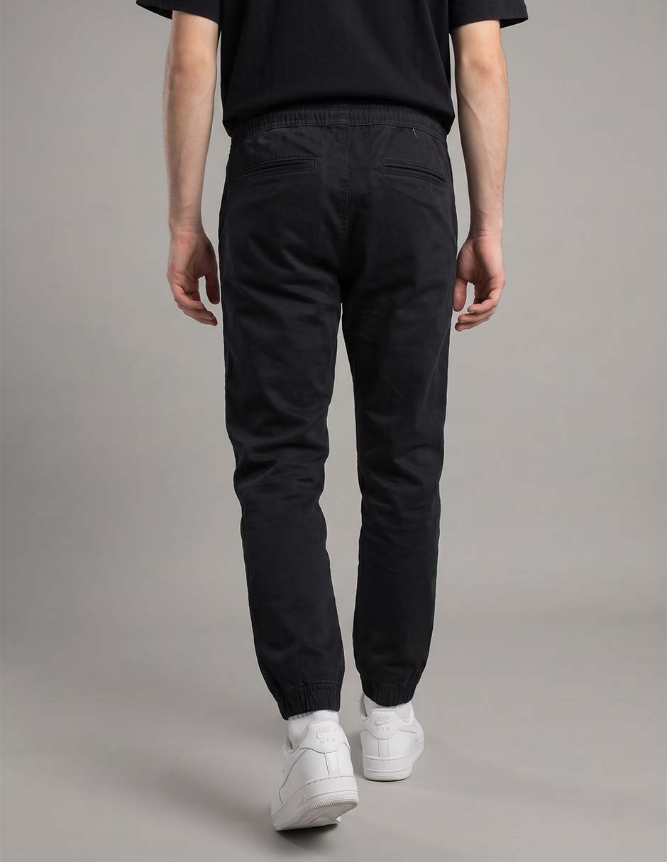 Pantalón casual jogger slim de algodón para hombre 2