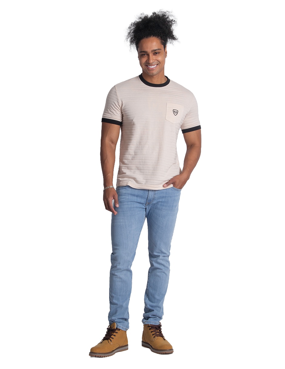 Playera cuello redondo para hombre 3