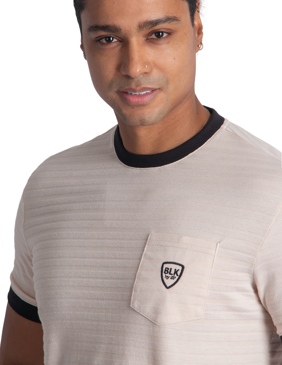 Playera cuello redondo para hombre 4