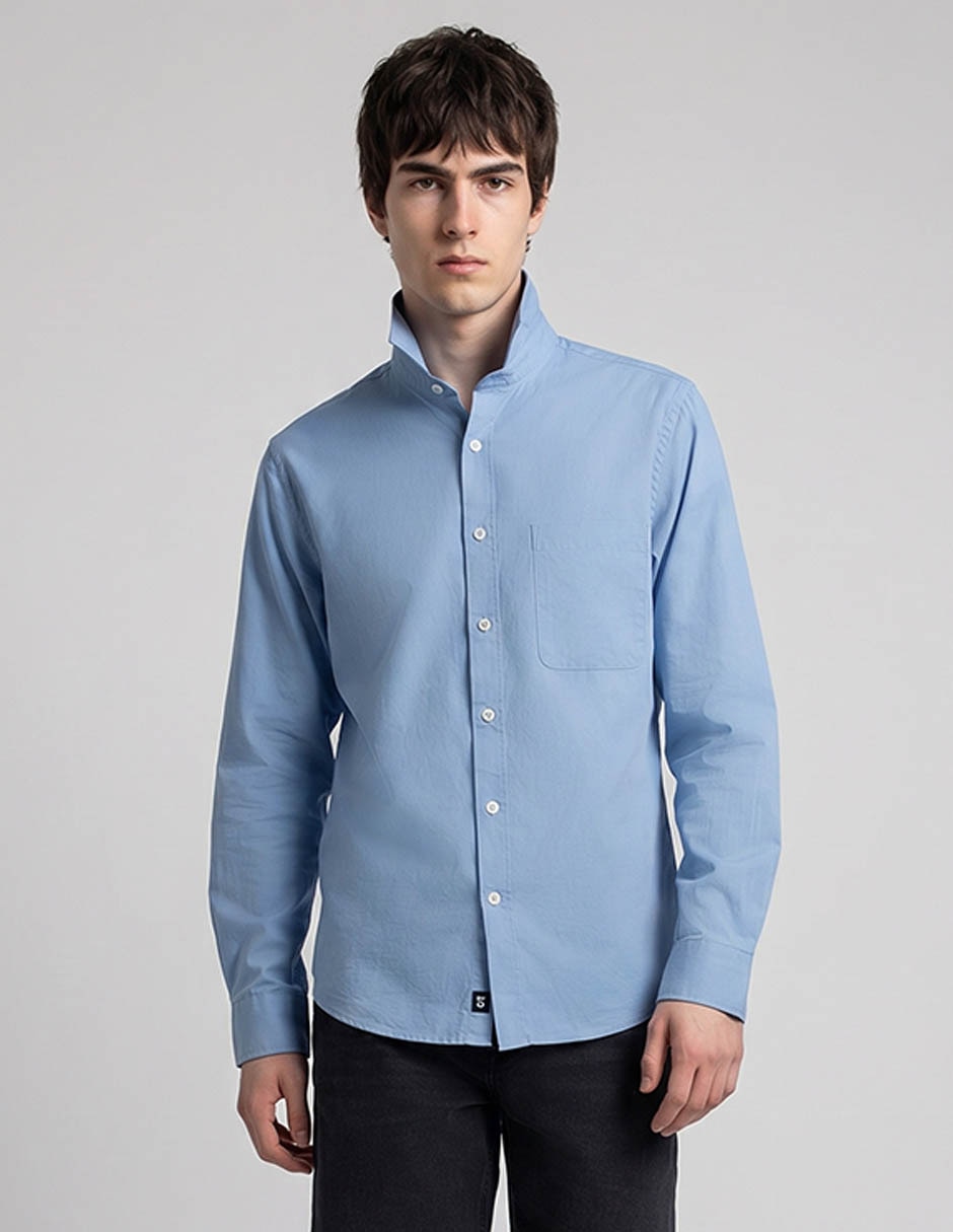 Camisa casual manga larga para hombre Camisa casual manga larga para hombre