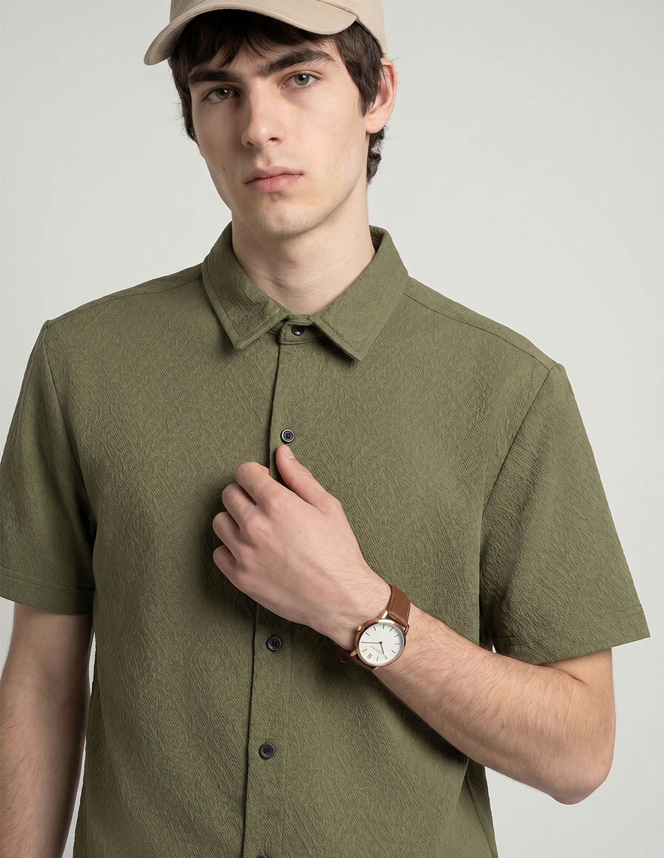 Camisa Silver Plate