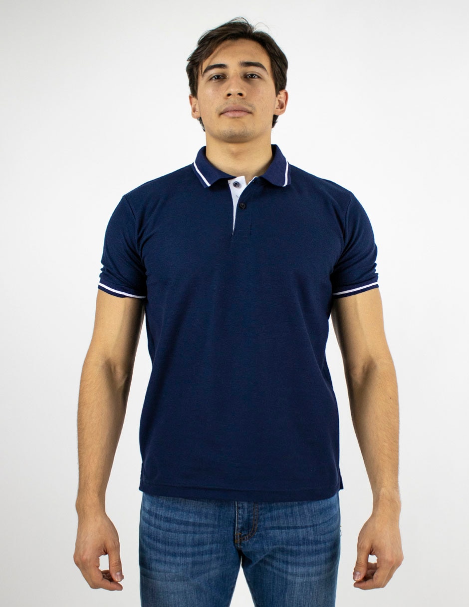 Playera tipo polo para hombre