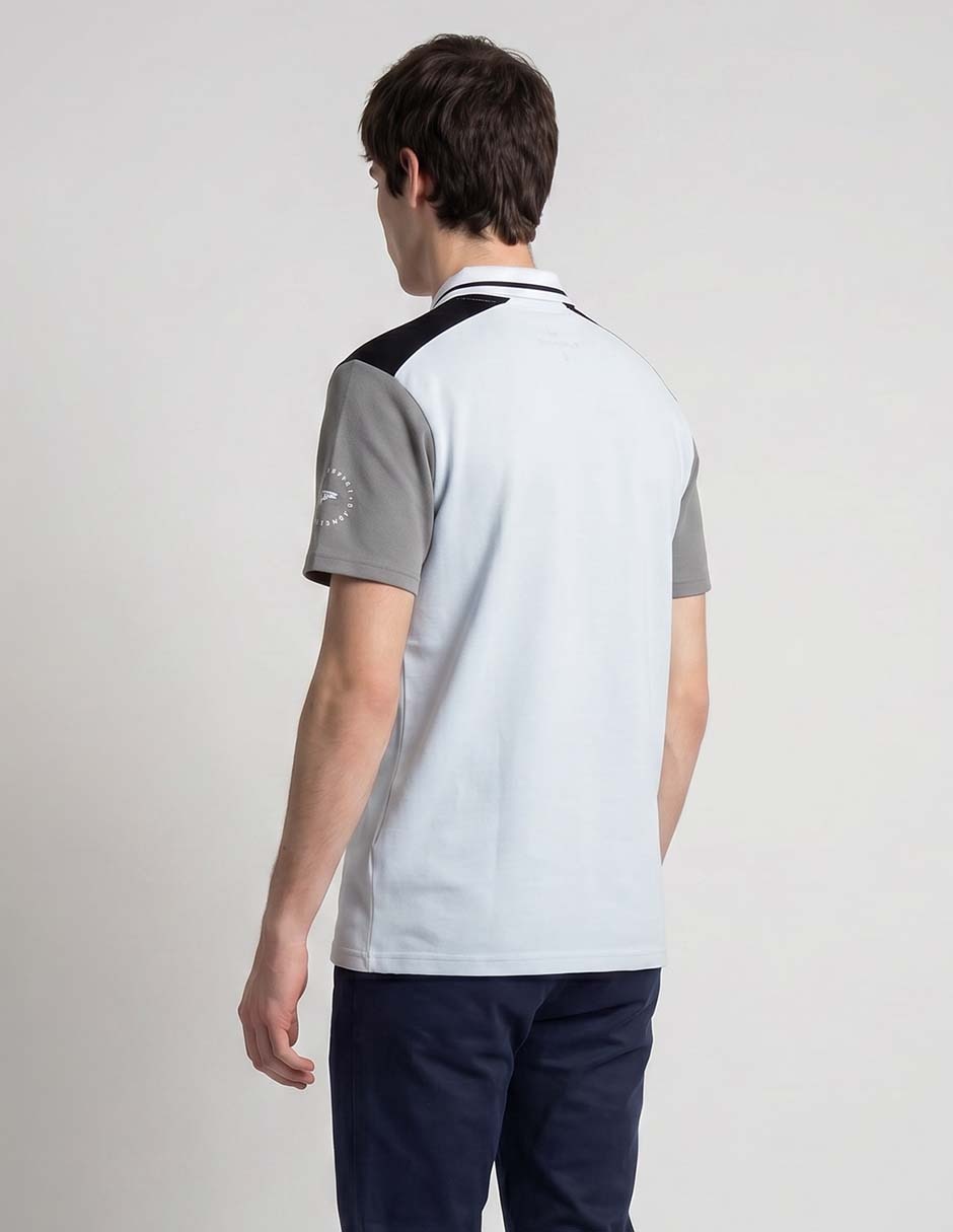 Playera tipo polo Silver Plate Coleccion para hombre
