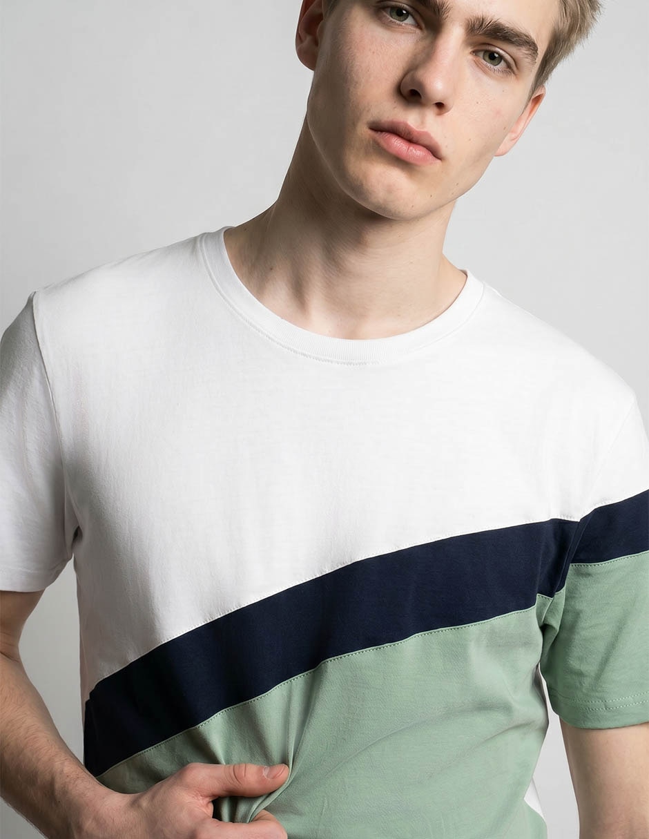 Playera Silver Plate cuello redondo para hombre