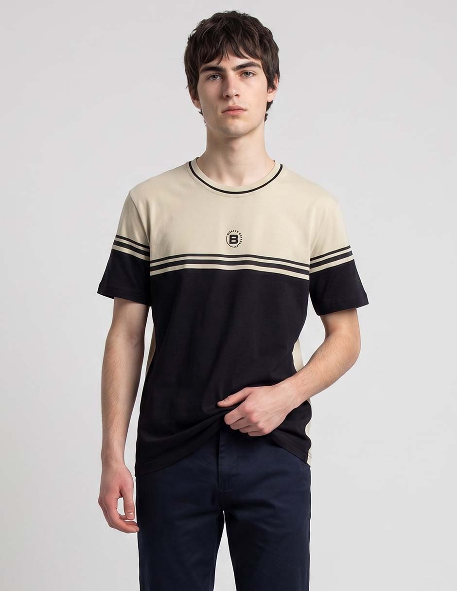Playera Silver Plate Colección cuello redondo para hombre