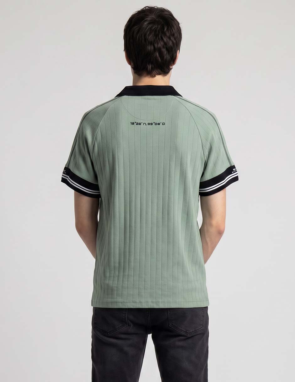 Playera tipo polo Silver Plate Coleccion para hombre