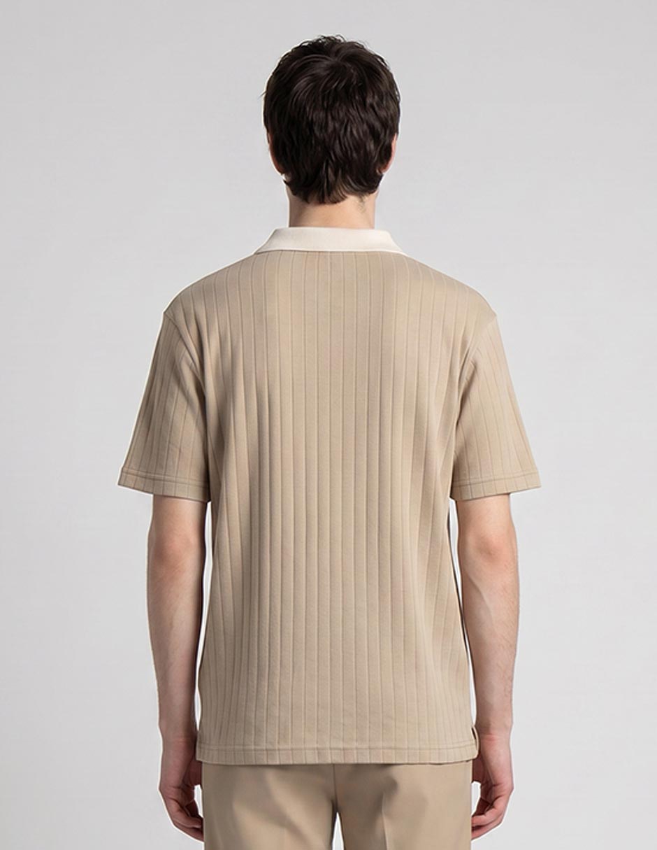 Playera tipo polo Silver Plate para hombre