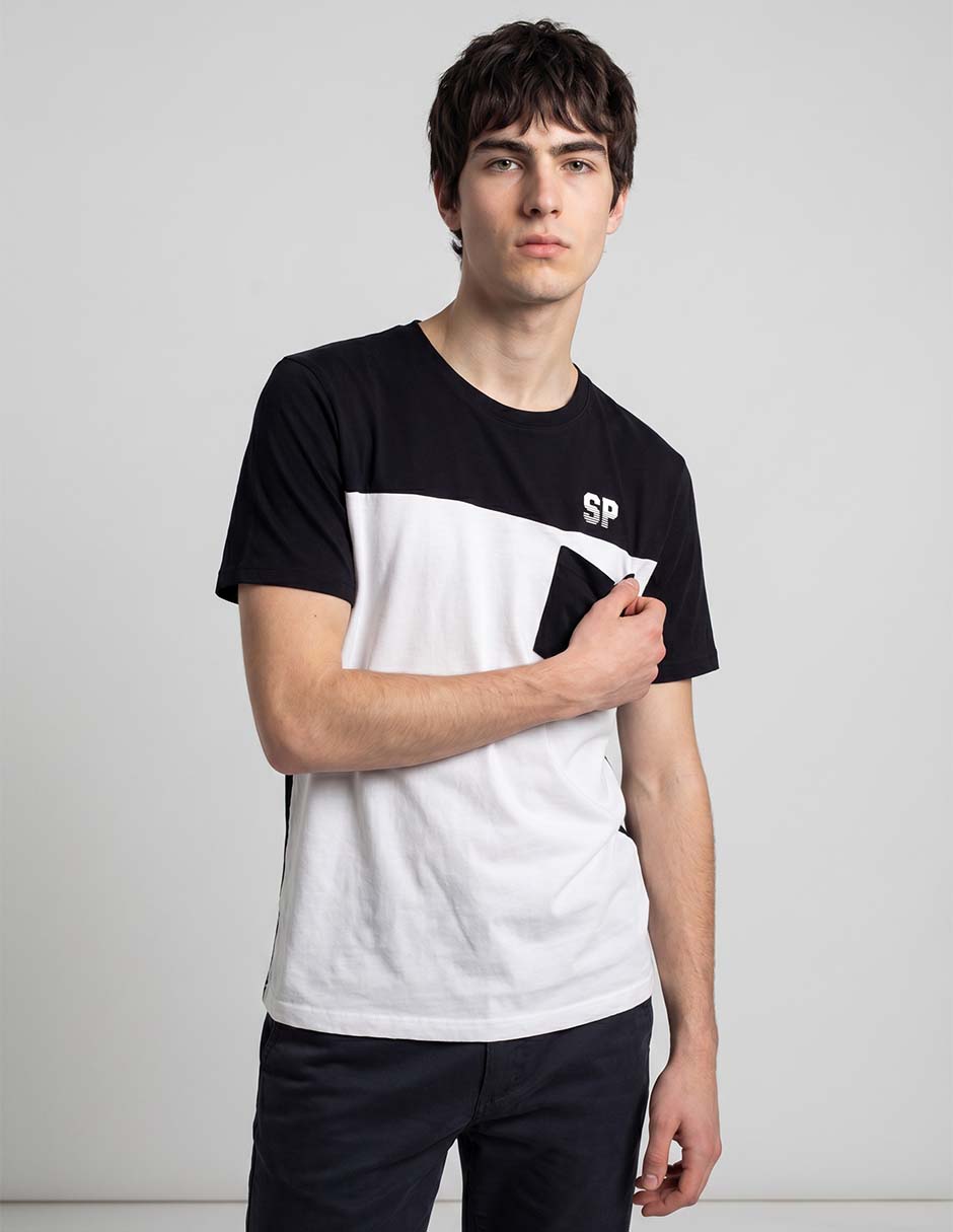 Playera Silver Plate Coleccion cuello redondo para hombre
