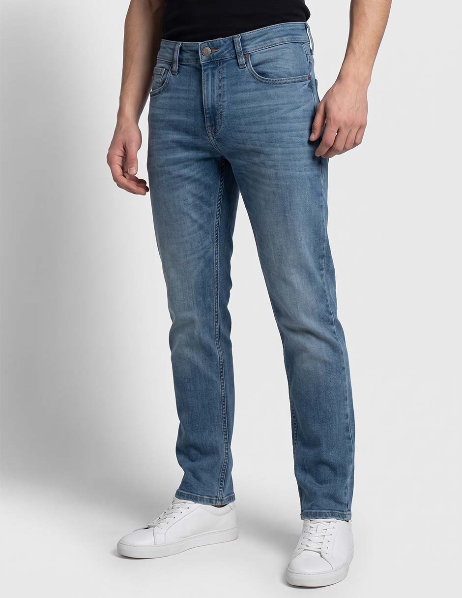 Jeans slim lavado stone wash para hombre Jeans slim lavado stone wash para hombre