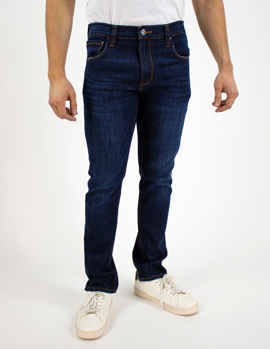 Jeans slim lavado obscuro para hombre Jeans slim lavado obscuro para hombre
