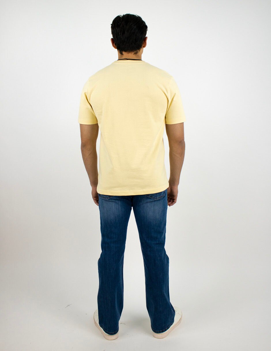 Playera cuello redondo para hombre 2