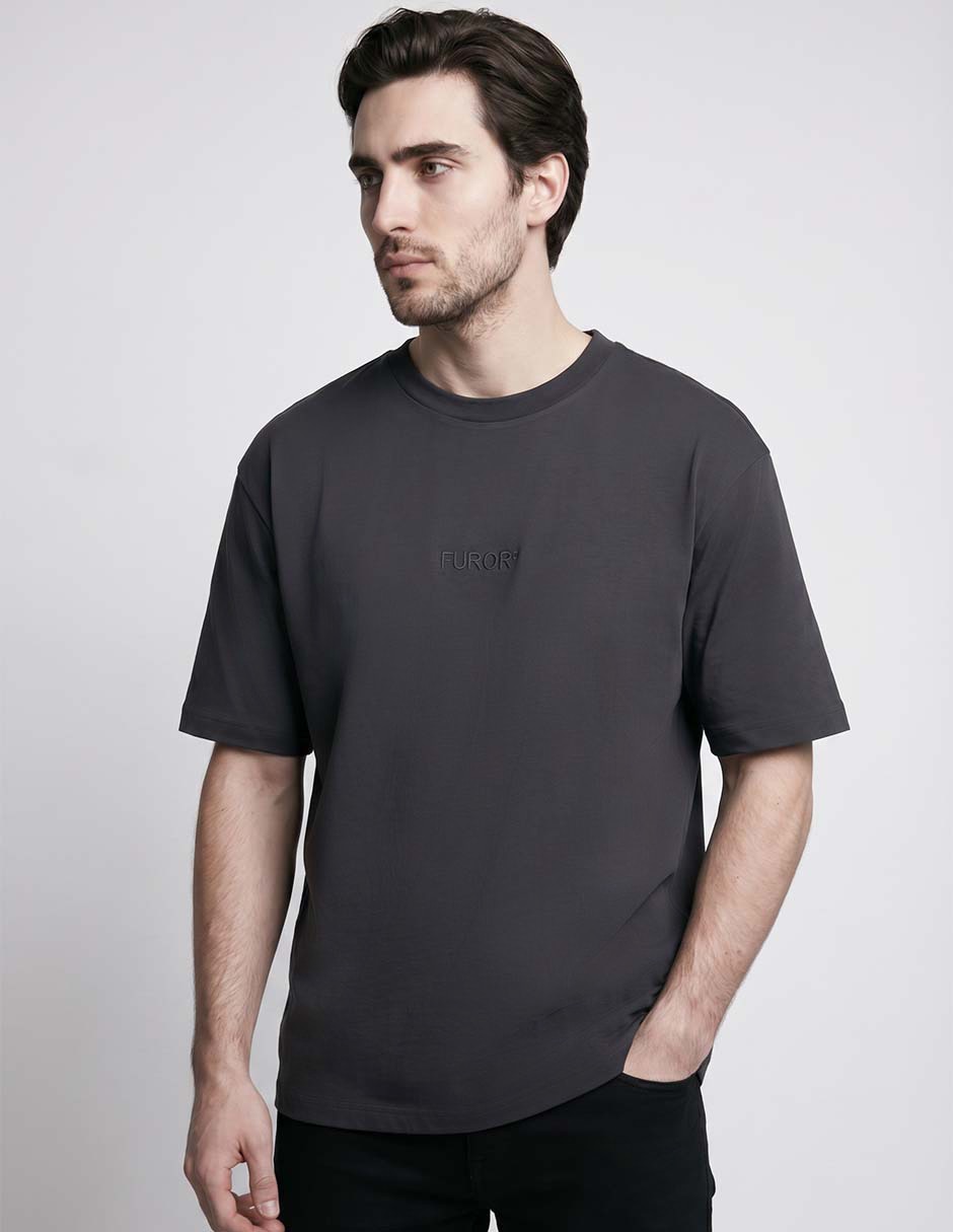 Playera cuello redondo para hombre