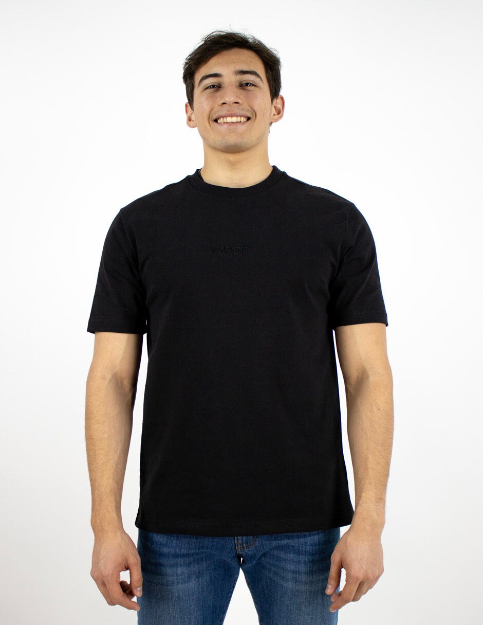 Playera cuello redondo para hombre