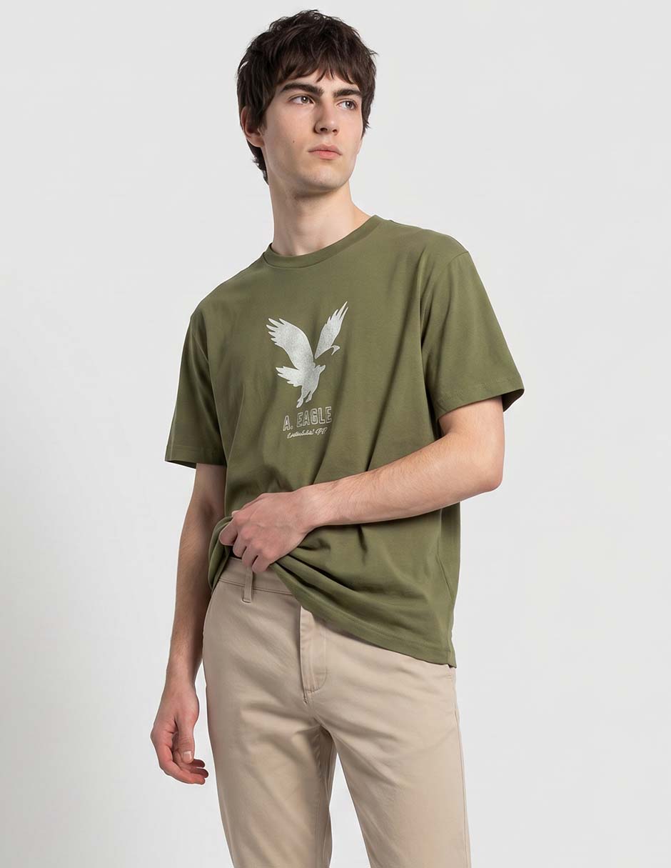 Playera cuello redondo para hombre