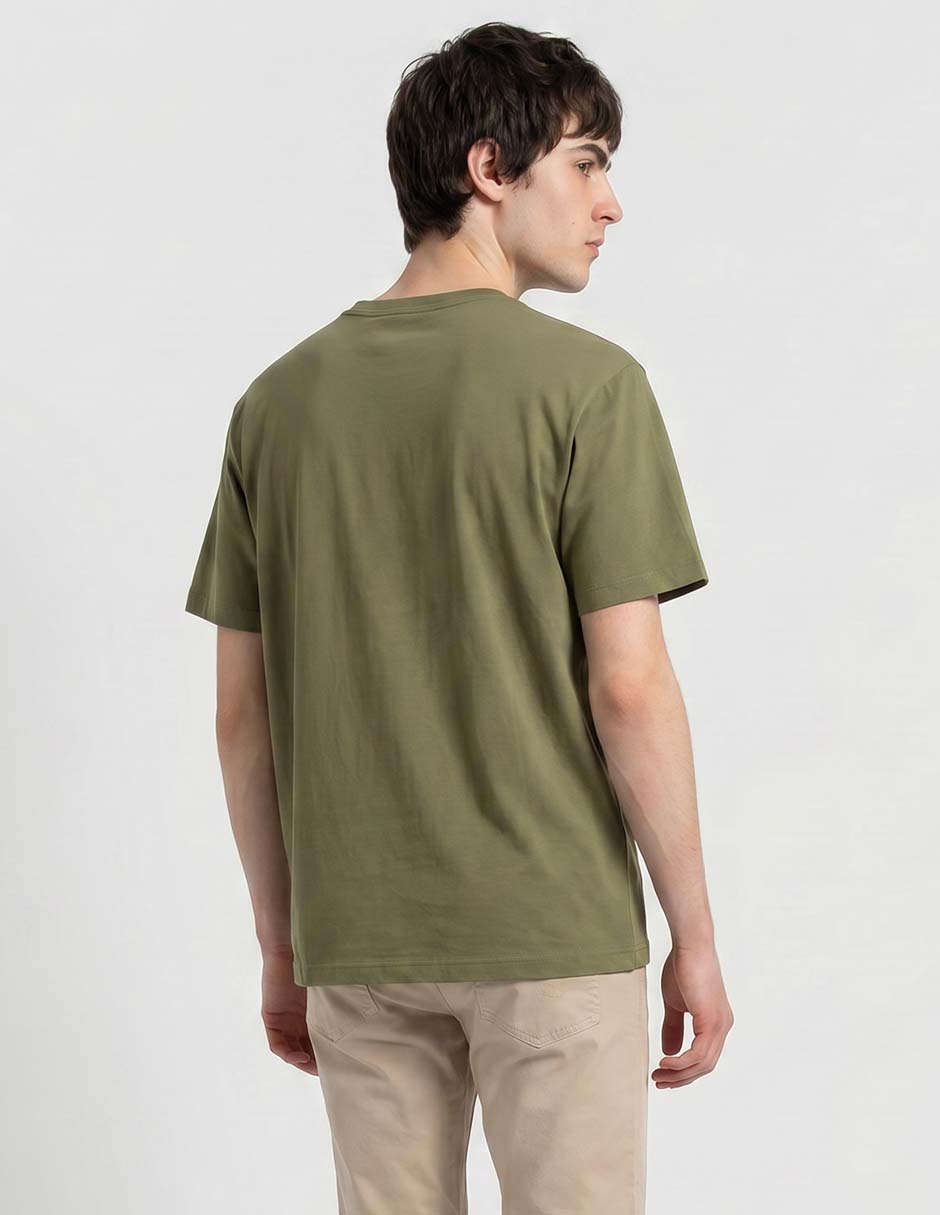 Playera cuello redondo para hombre 4