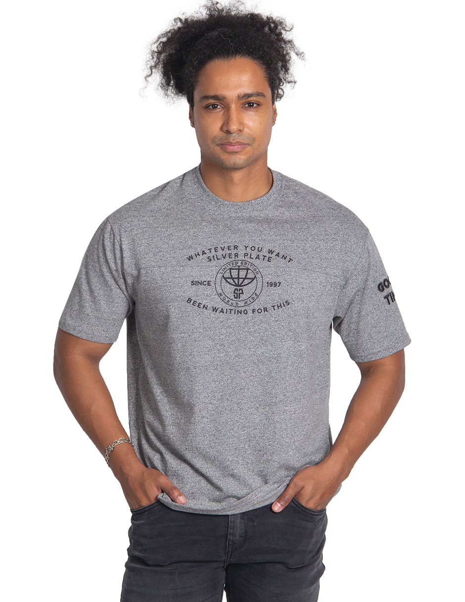 Playera cuello redondo para hombre Playera cuello redondo para hombre