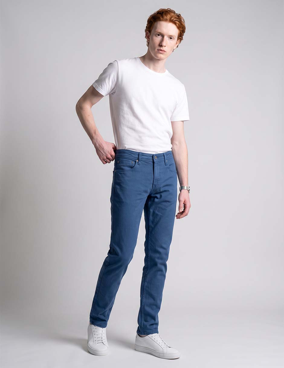 Pantalón Straight de algodón para hombre 3