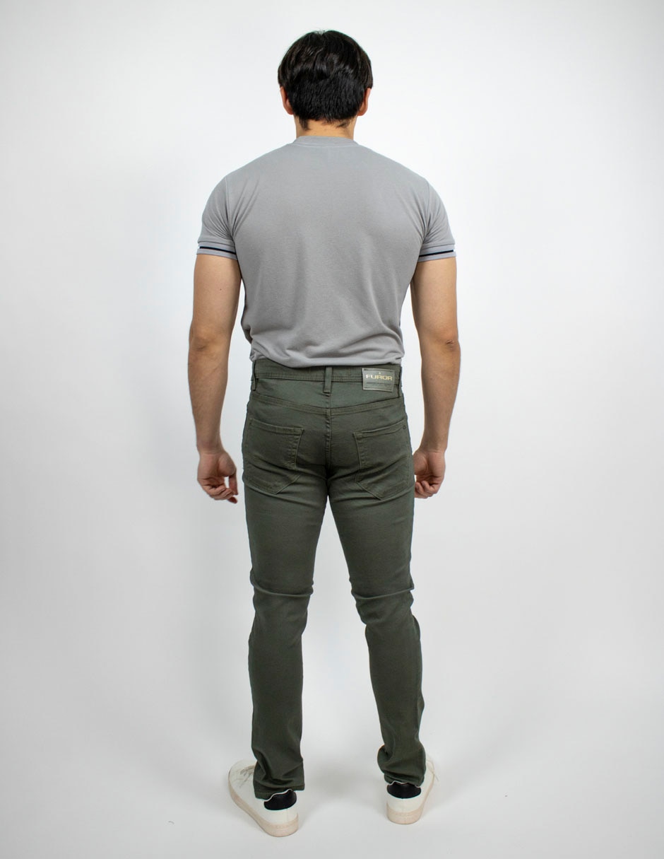 Pantalón Straight de algodón para hombre 3