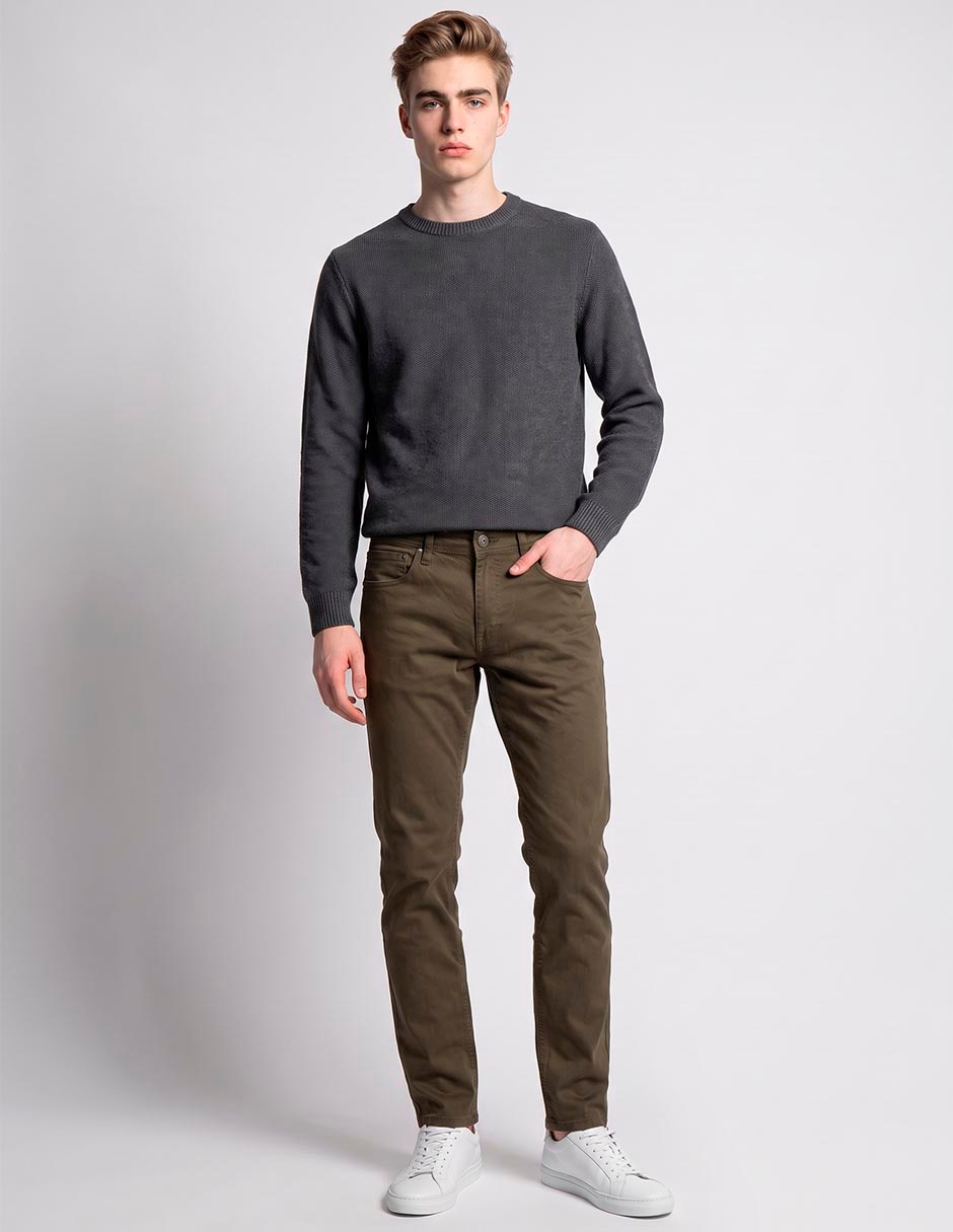 Pantalón straight para hombre 7
