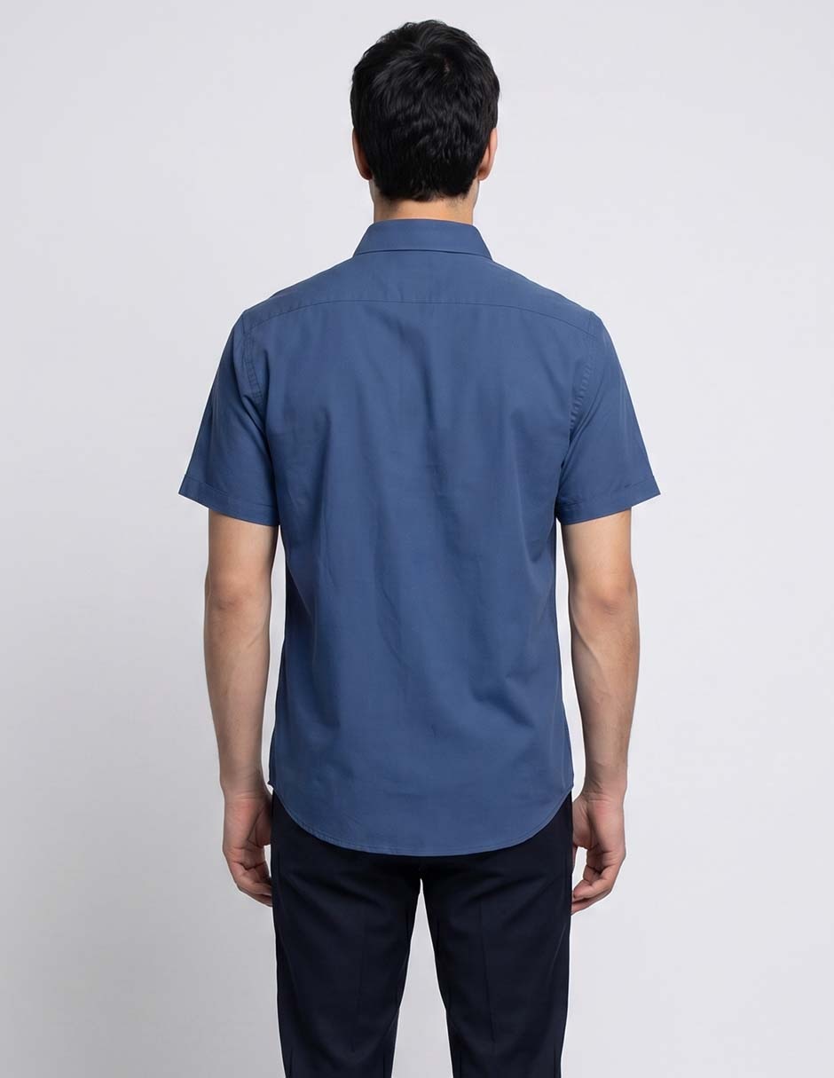 Camisa casual manga corta para hombre 2