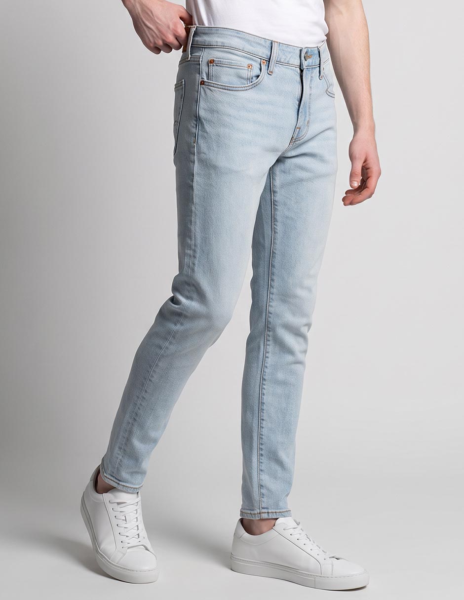 Jeans slim deslavado para hombre Jeans slim deslavado para hombre