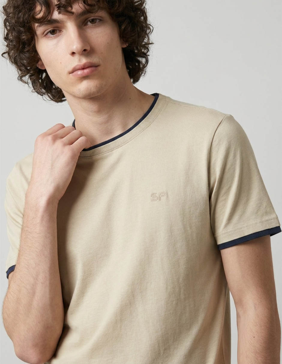 Playera cuello redondo para hombre 3