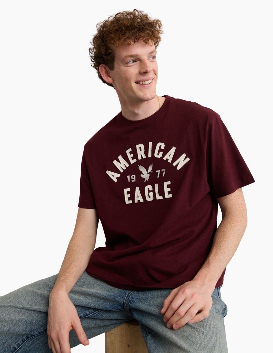 Playera American Eagle Tees cuello redondo para hombre