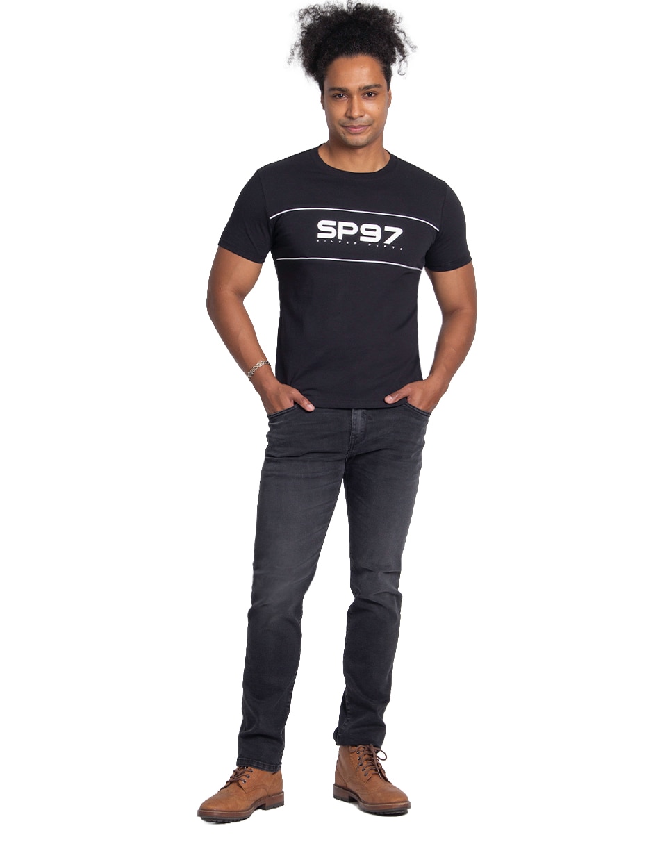 Playera cuello redondo para hombre 3