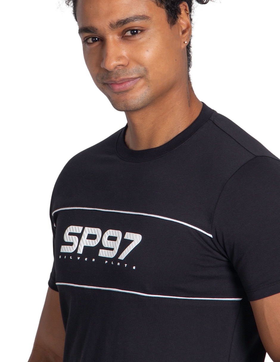 Playera cuello redondo para hombre 4