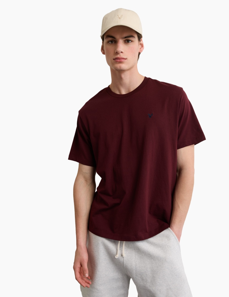 Playera Tees cuello redondo para hombre