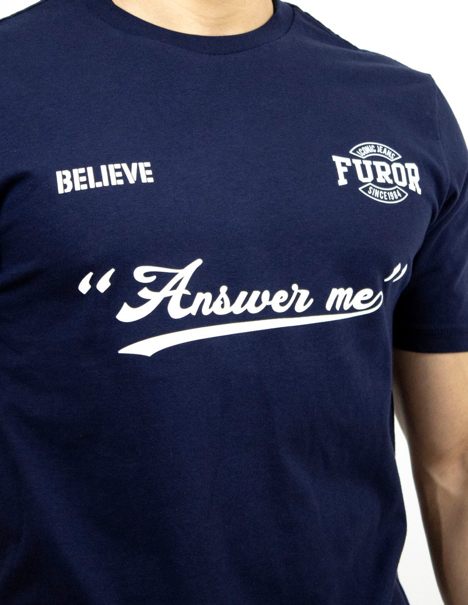 Playera cuello redondo para hombre 4
