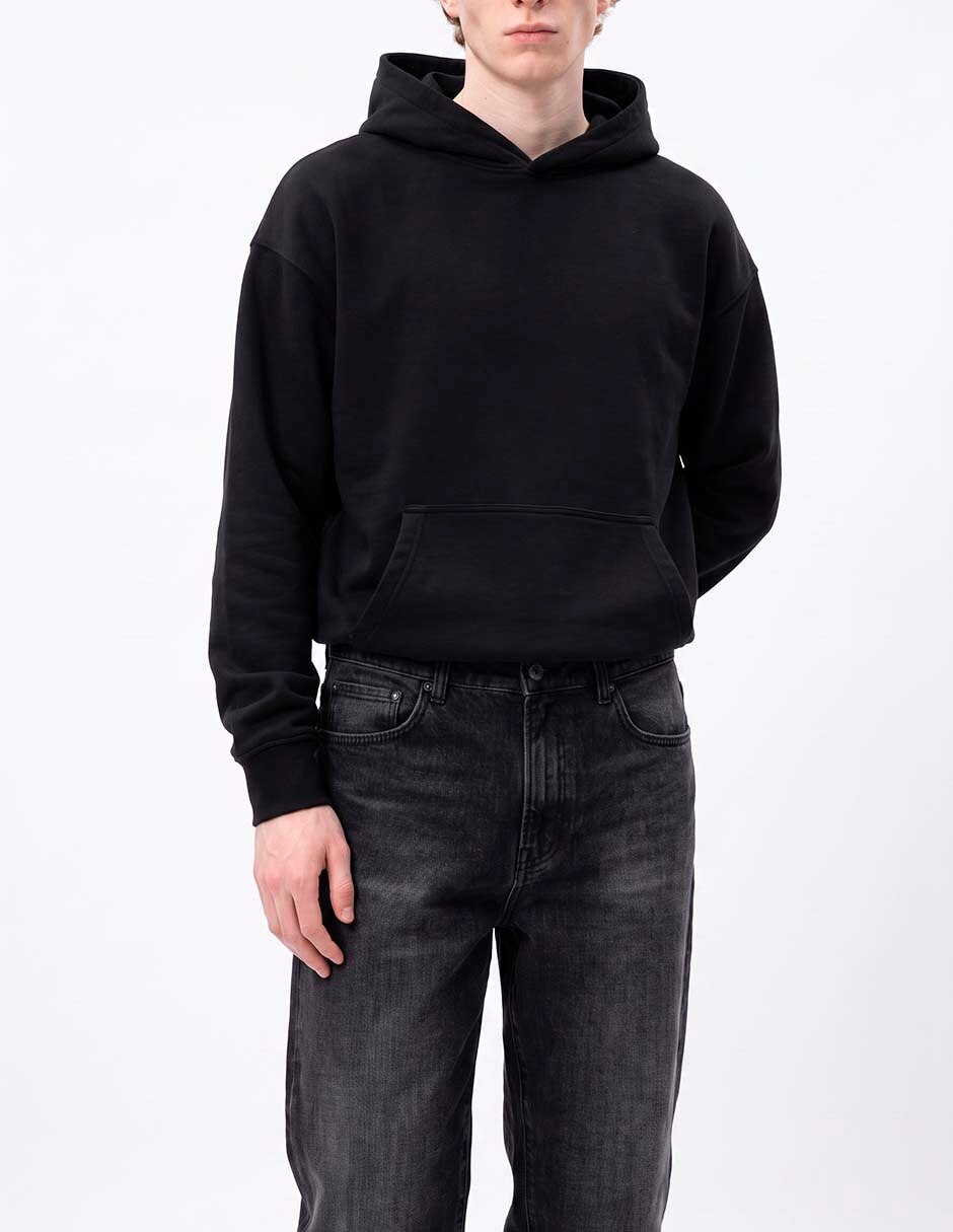 Jeans baggy lavado deslavado para hombre 8