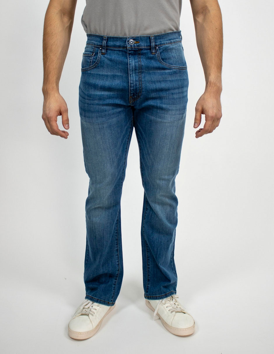 Jeans slim lavado medio para hombre Jeans slim lavado medio para hombre
