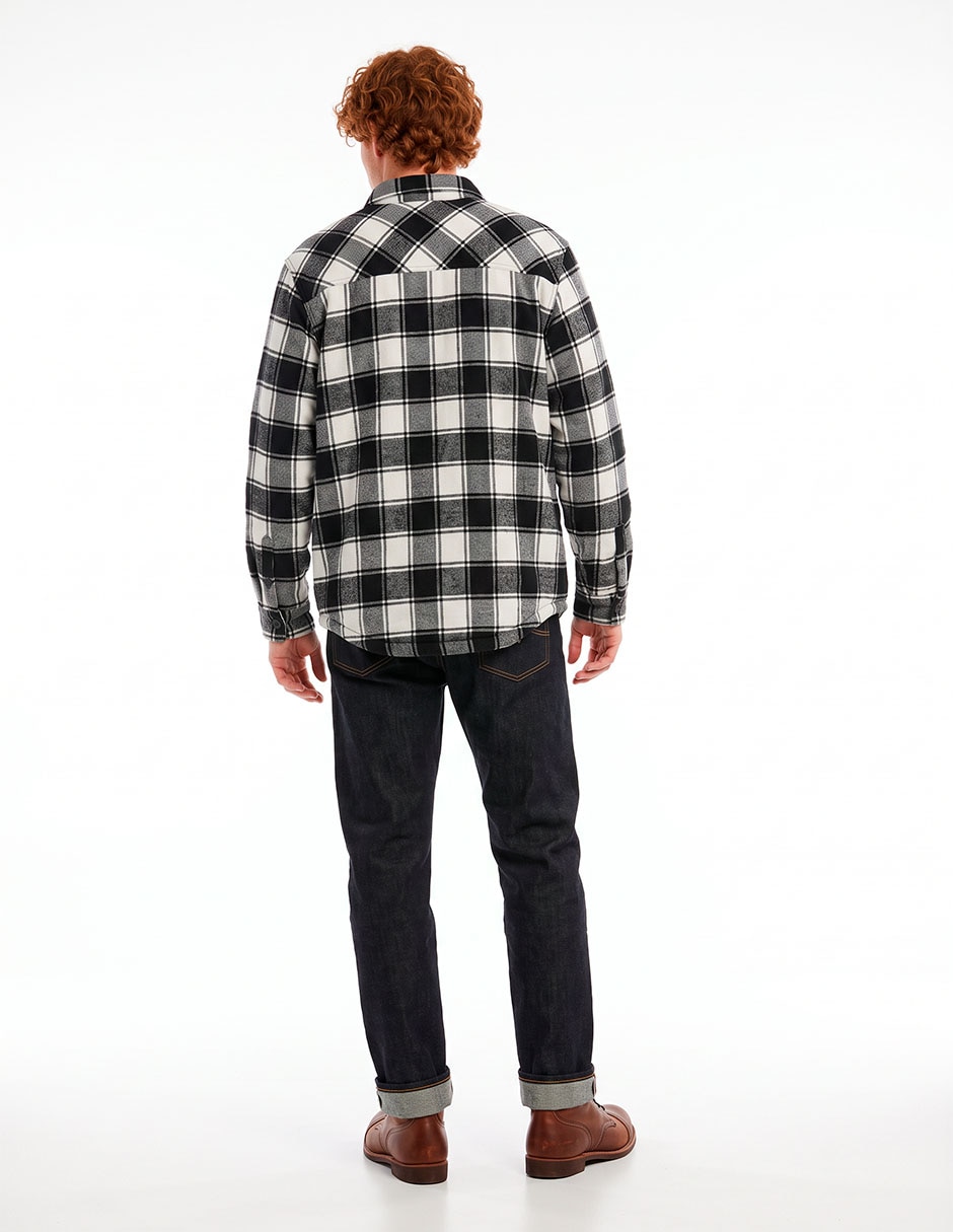 Chamarra casual con bolsillos para hombre 2