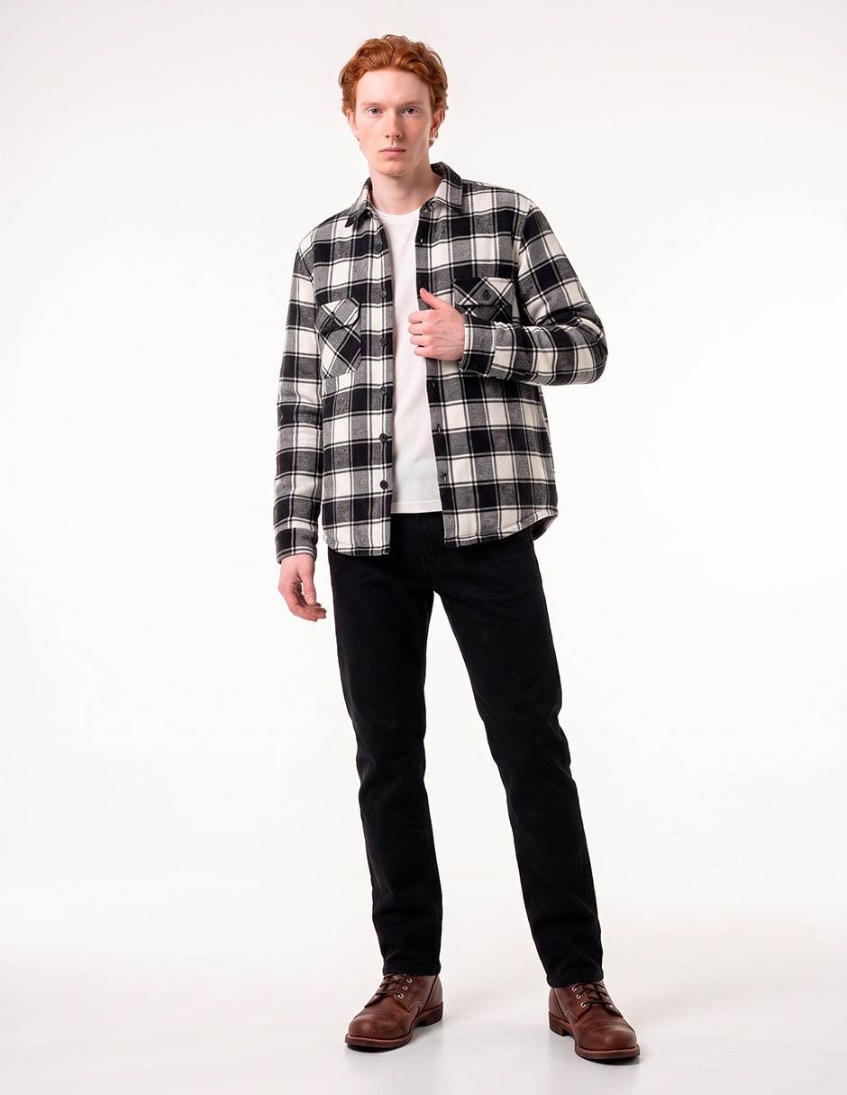 Chamarra casual con bolsillos para hombre 3