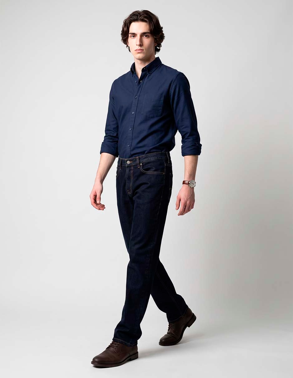 Jeans straight para hombre 2