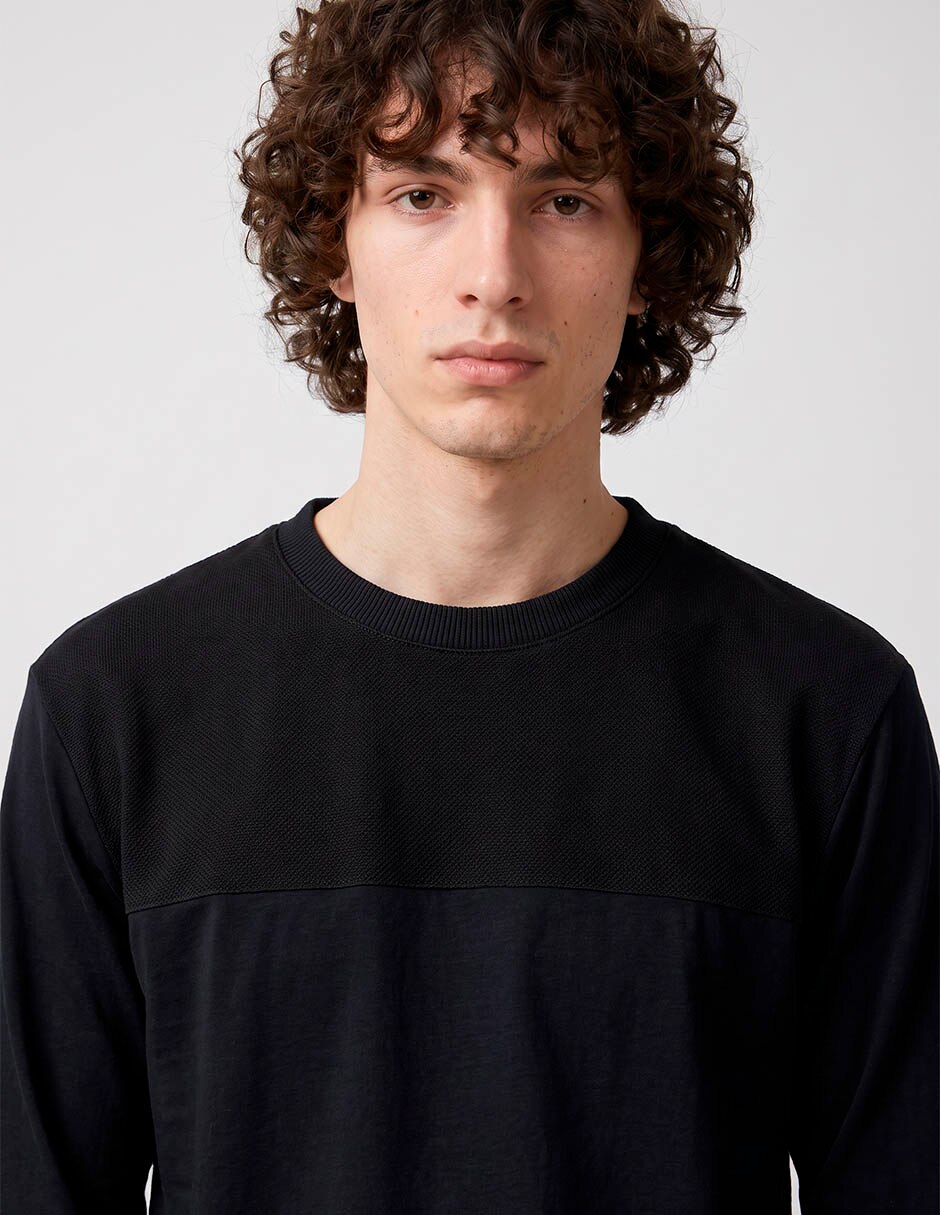 Playera cuello redondo para hombre