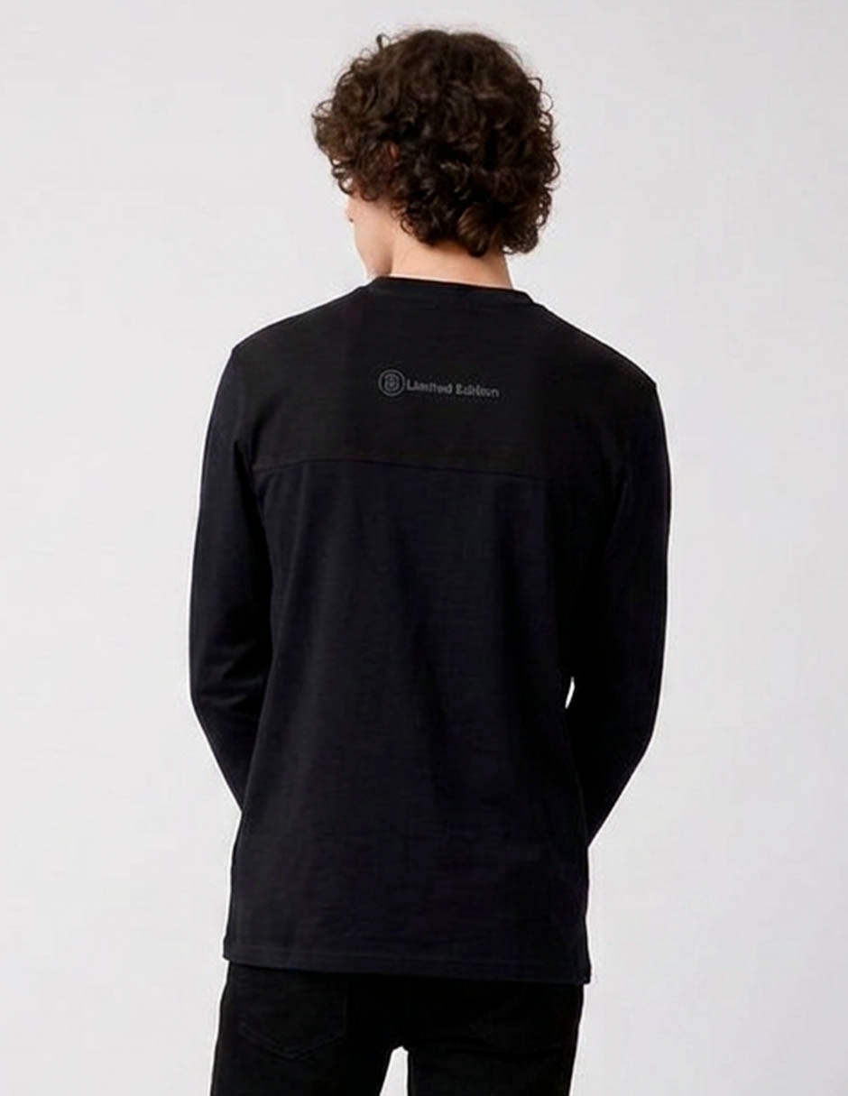 Playera cuello redondo para hombre