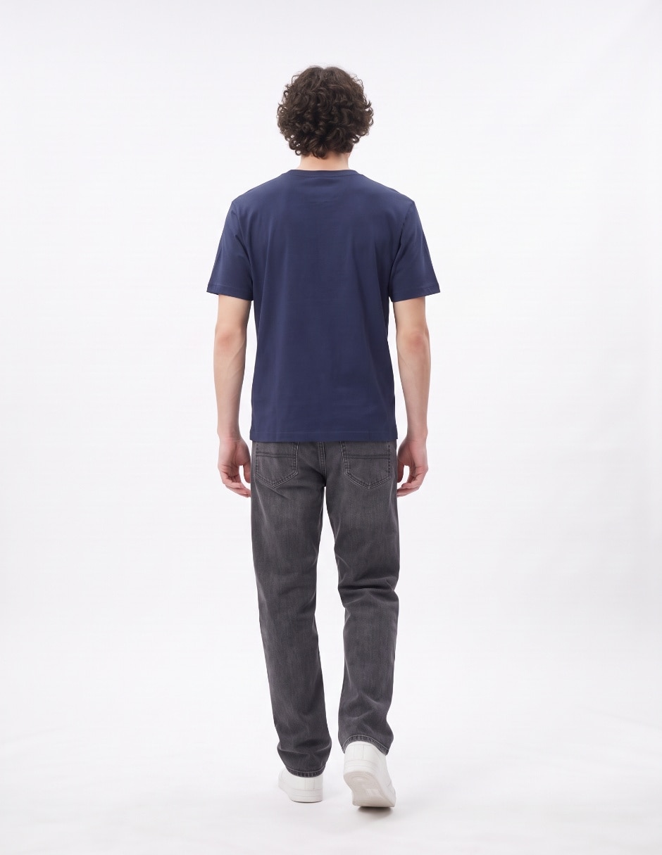 Playera cuello redondo para hombre 2