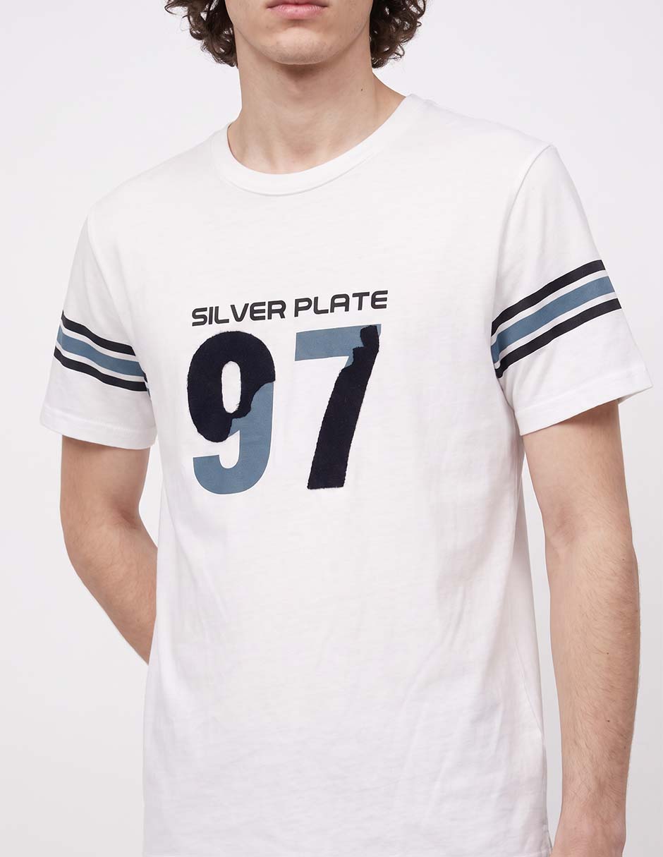 Playera cuello redondo para hombre 2