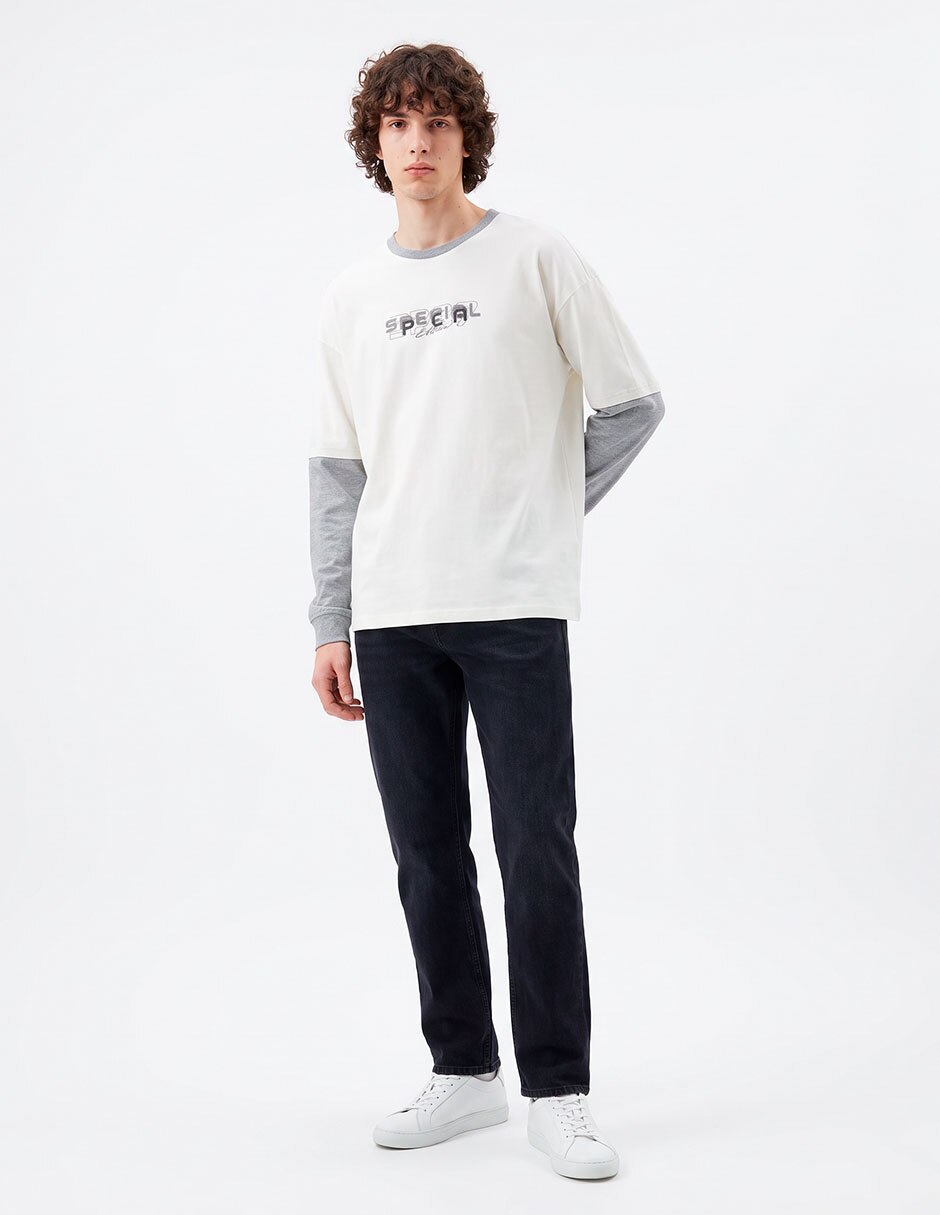 Playera cuello redondo para hombre 3