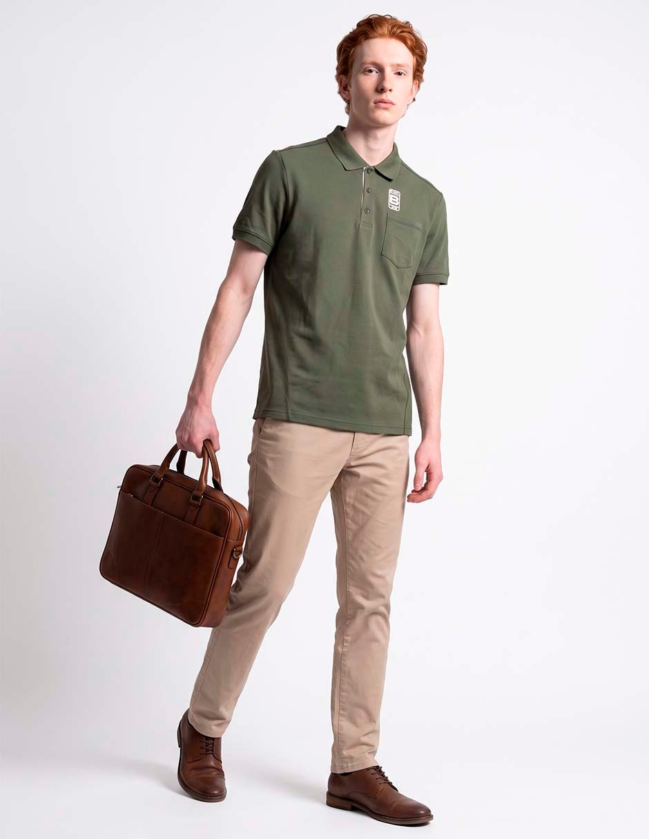 Playera tipo polo para hombre