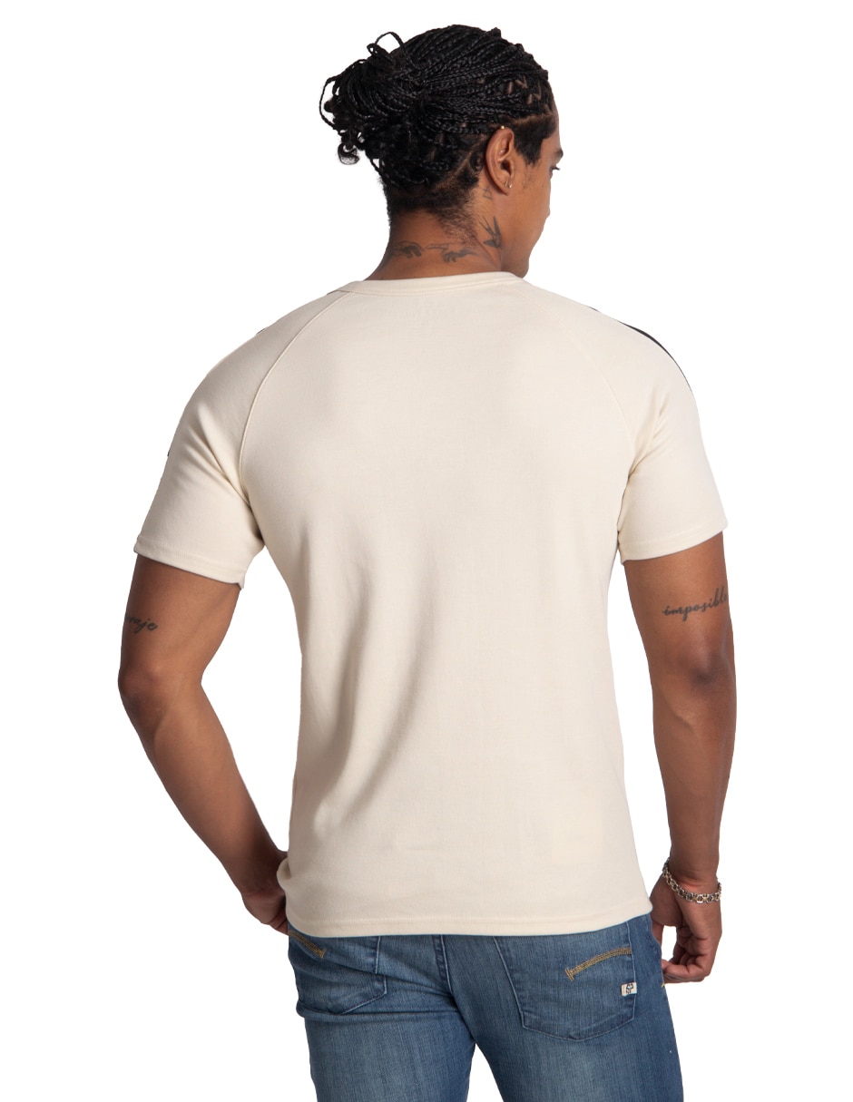 Playera cuello redondo para hombre 4