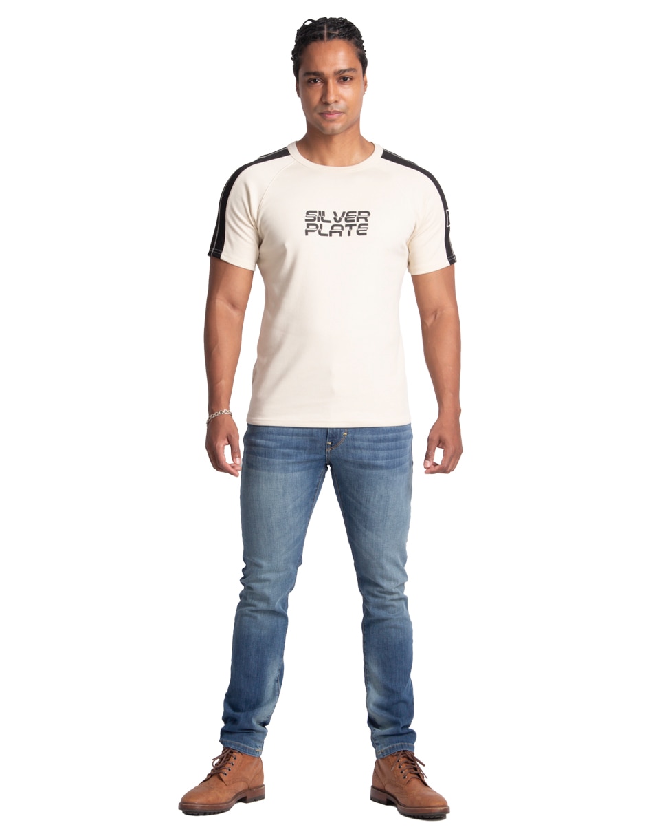 Playera cuello redondo para hombre 3