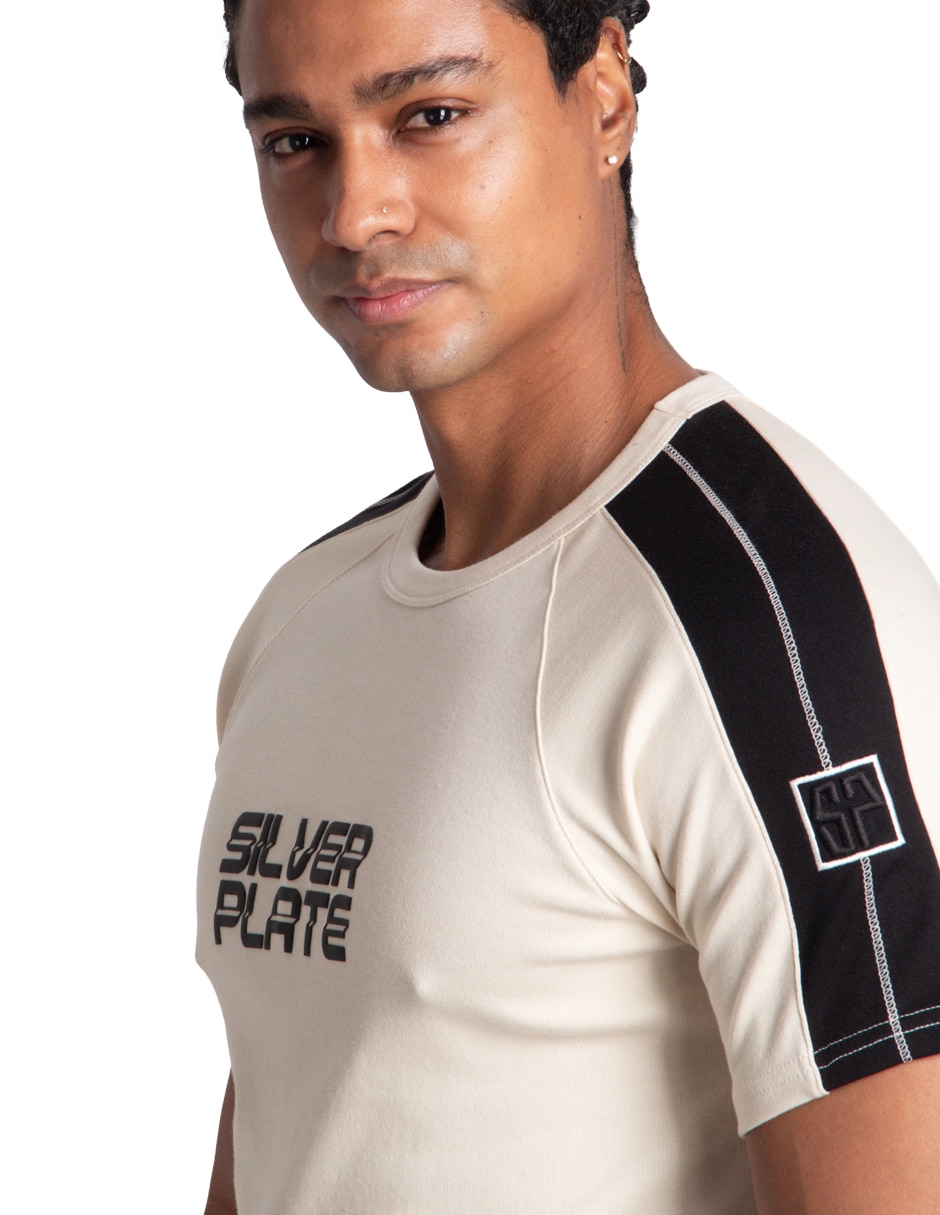 Playera cuello redondo para hombre 2