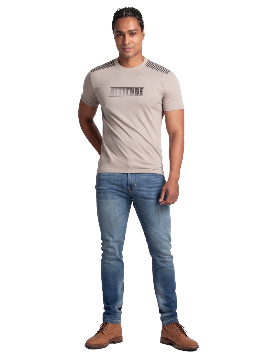 Playera cuello redondo para hombre 3
