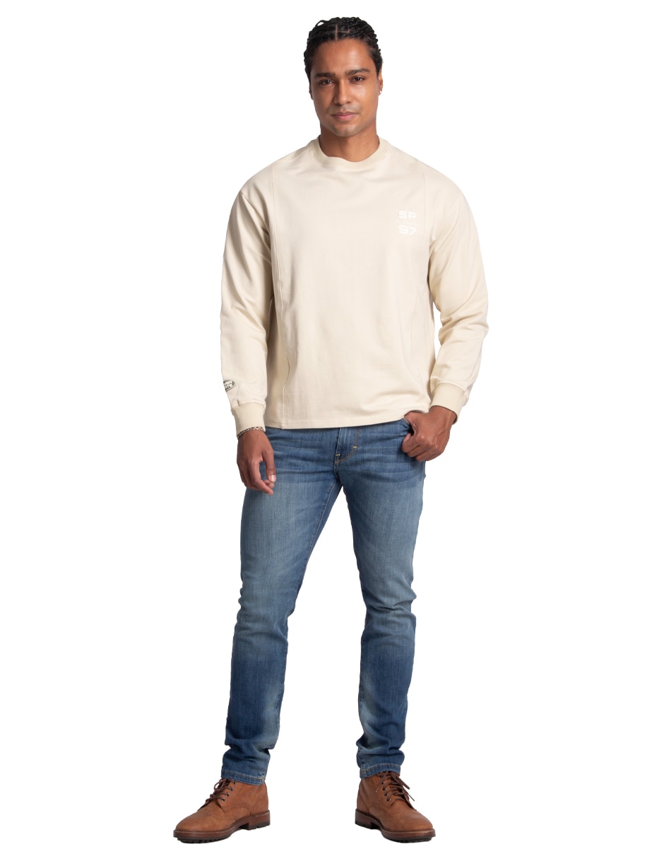 Playera cuello redondo para hombre 4
