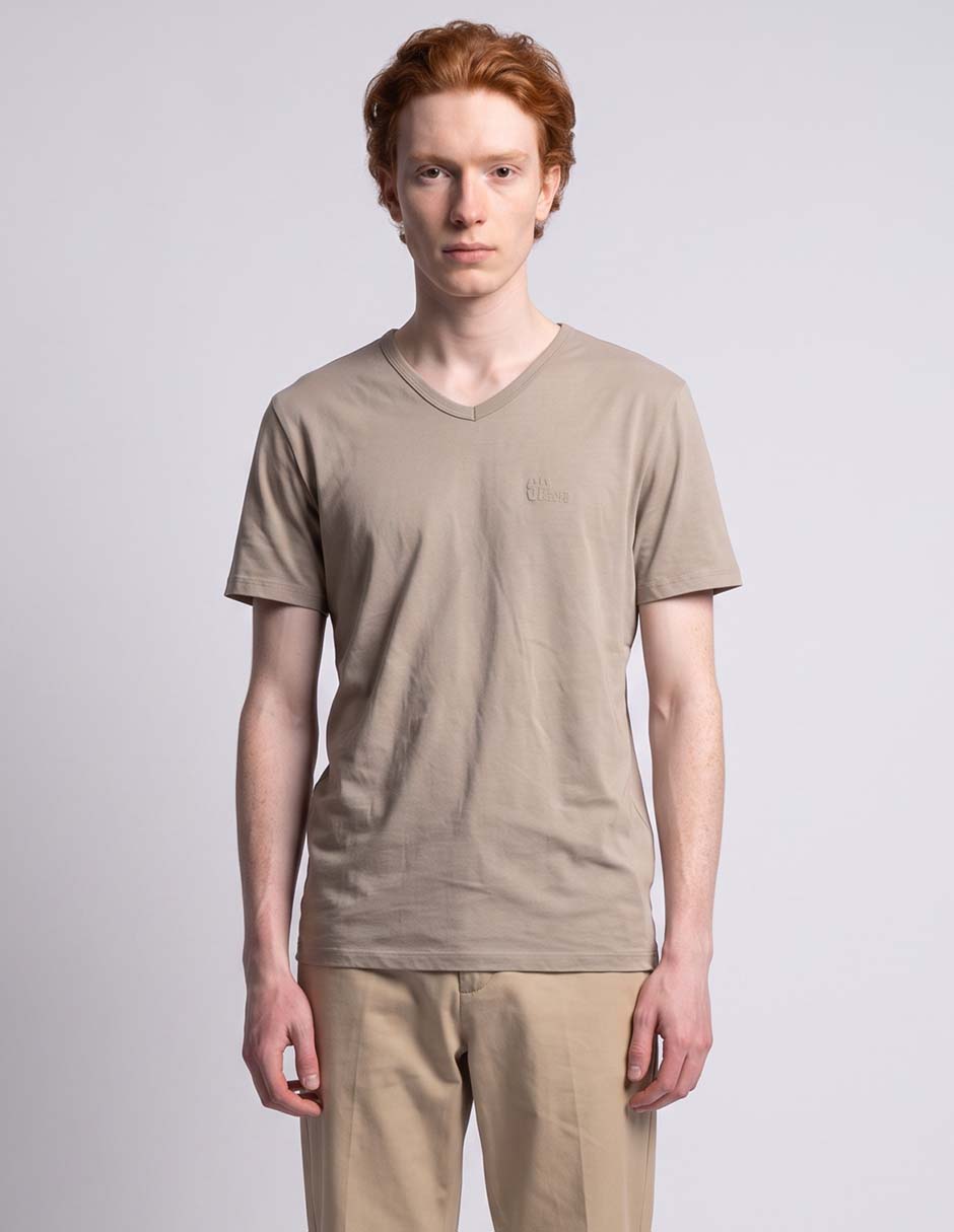 Playera cuello V para hombre